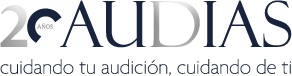 Logo Audias 20 Años